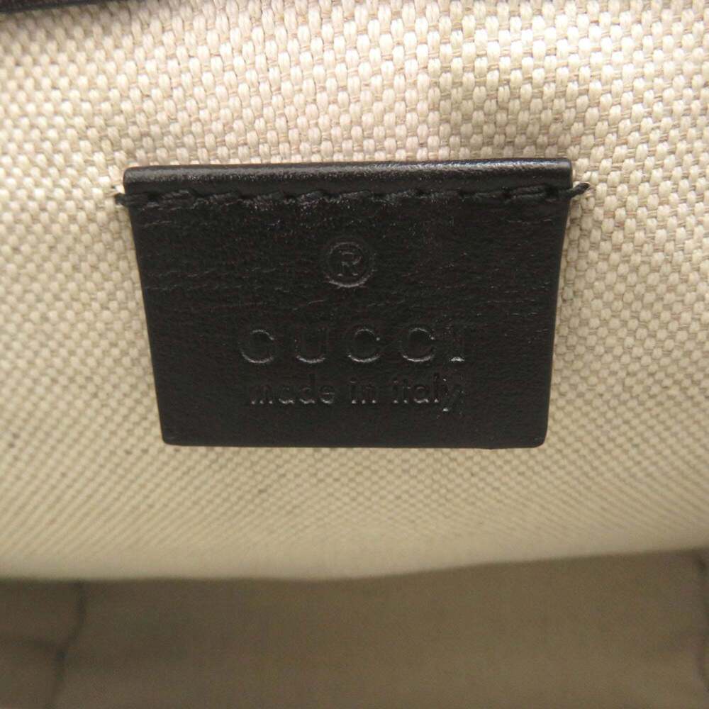 GUCCI Black Leather Pouch - Picture 8 of 9